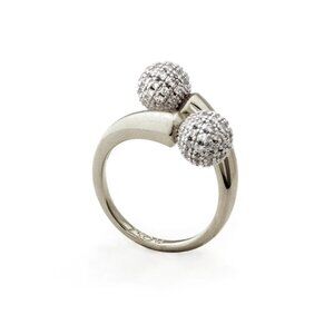 nOir Jewelry Dee Pave Ring Size 6 NWT